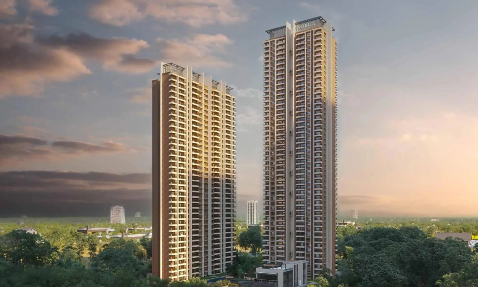 Sobha Sector 1 elevation